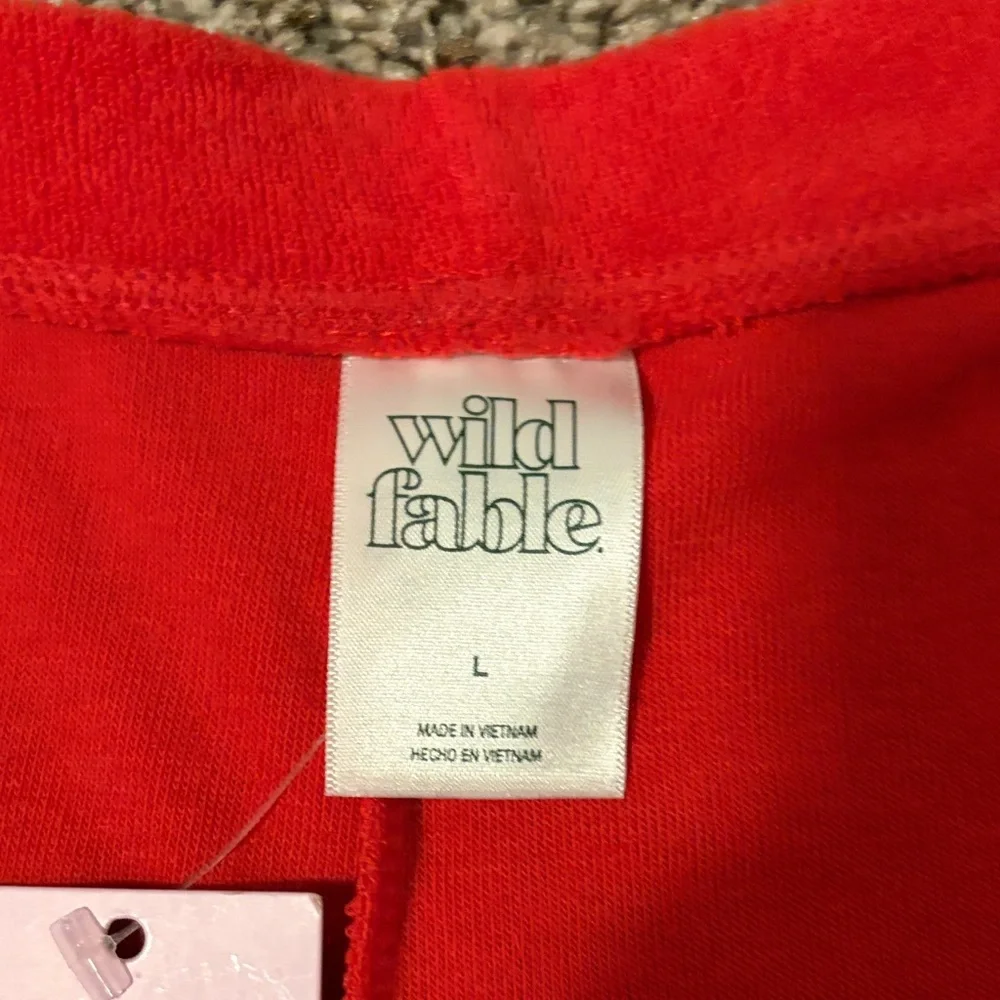 Wild Fable Vibrant Red Athletic Shorts